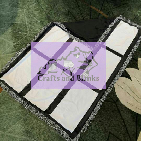 Heart Sublimation Blanket - 25 Panel - 40in x 60in