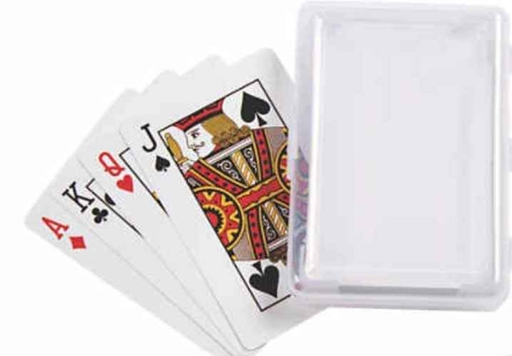 Sublimation blank playing cards with faces one one side or both sides blank for uno