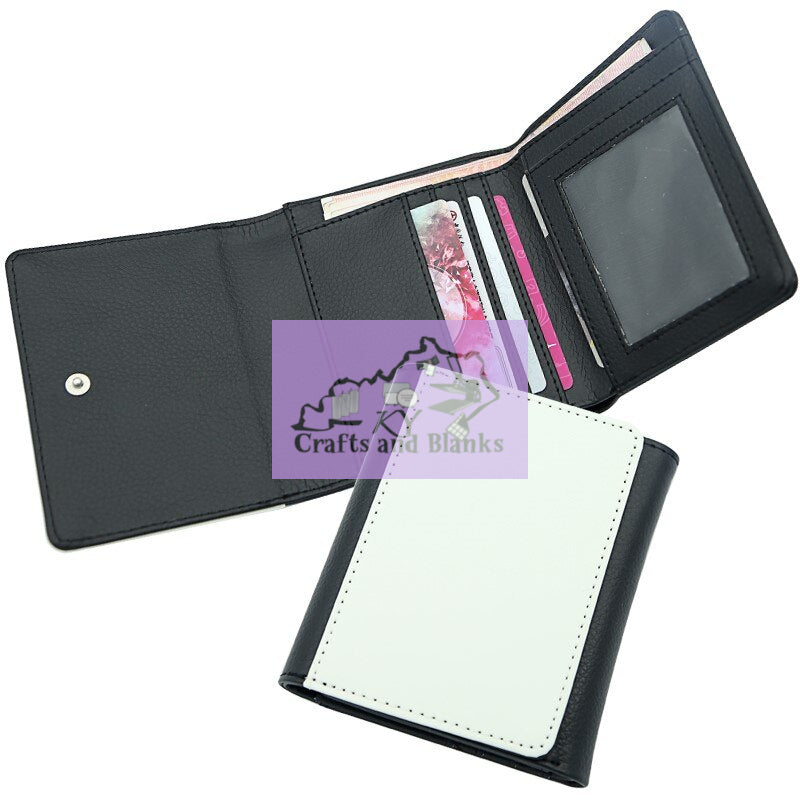 Sublimation Blank Tri-fold Wallet