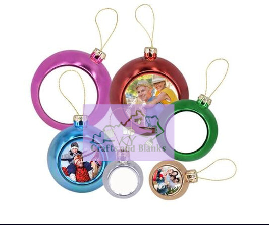 Sublimation blank Christmas Ornaments