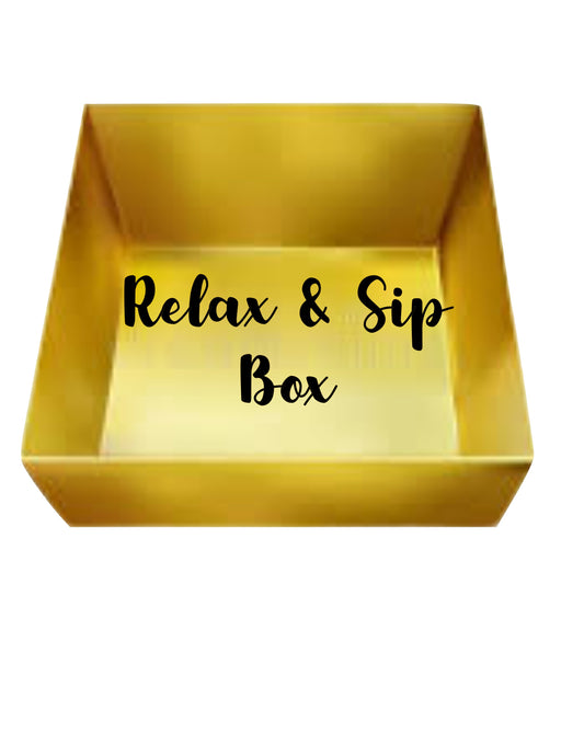 Sublimation blanks RELAX AND SIP BOX