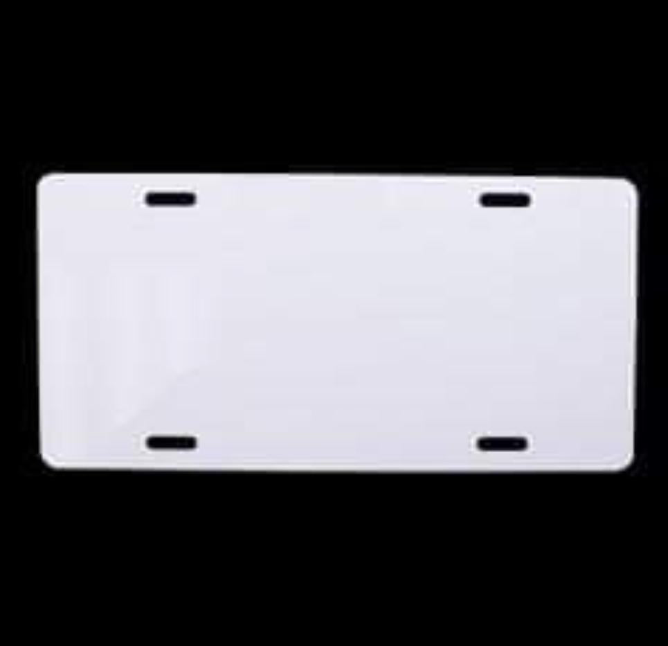 Sublimation blank license plates